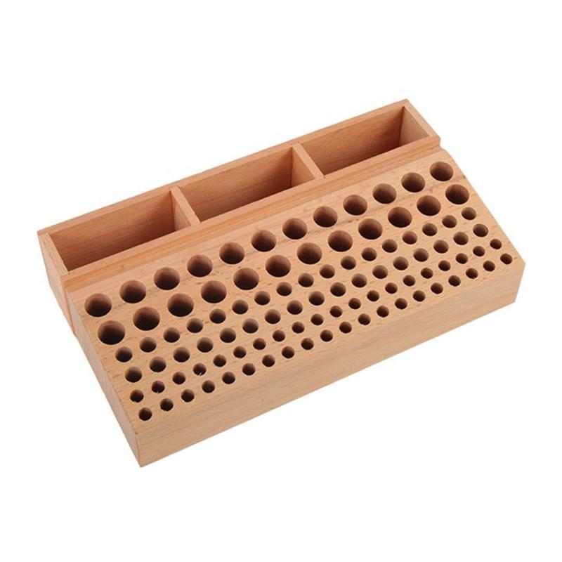 Wooden Leather Tool Holders Leather Tools Storage Rack with Multiple Holes Wooden Leather Craft Tools Organiser Stand 3390₽