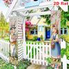 Easter Rabbit Egg Decorations, Celebration Couplet for Spring Party