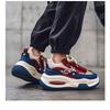 Fashion Men's Designer Shoes Brand Chunky Sneakers Two-tone Lace Up Casual Shoes for Men Fashion Student Vulcanized Zapatillas Hombre