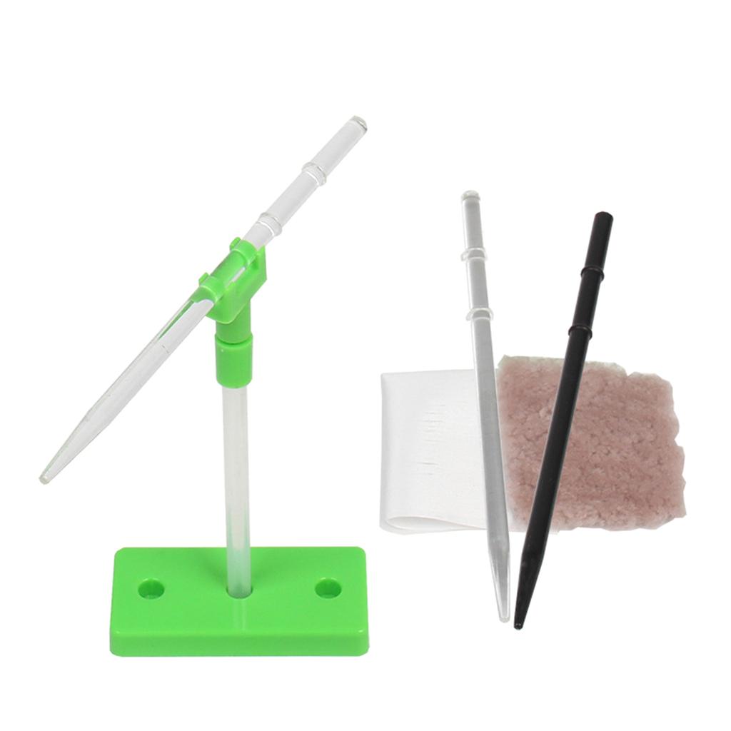 Friction Electrification Experiment Set Scientific Experiments Teaching Aid Electrostatic Friction Rod Kits Stem Toy