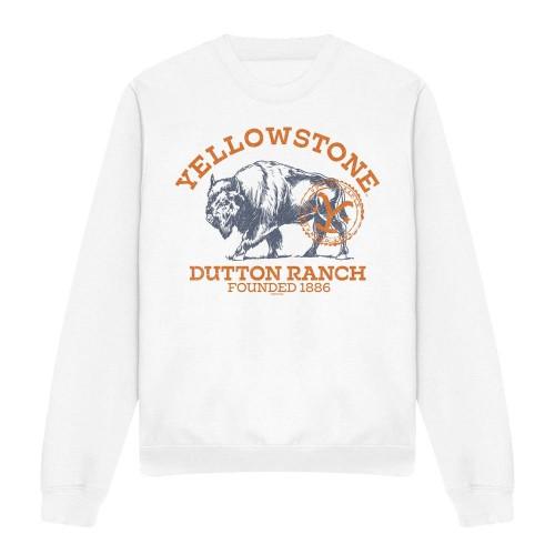 Yellowstone Unisex Adult Dutton Ranch Buffalo Sweatshirt