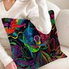 T-Travis S-Scott A-Astroworld Pillow Covers Cartoon Sofa Decorative Home Double-sided Printing Short Plush Cute Cushion Cover
