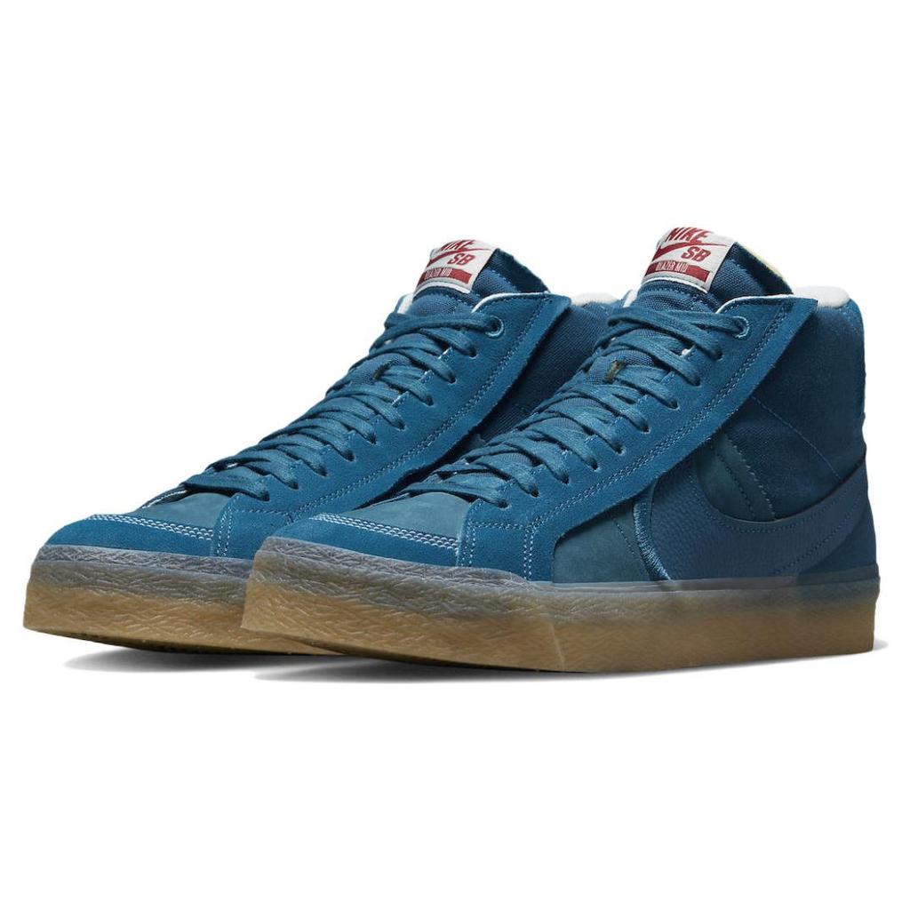 Nové Nike Sb Zoom Blazer Mid Prm Plus Zelená propast Gumová DV5468-300
