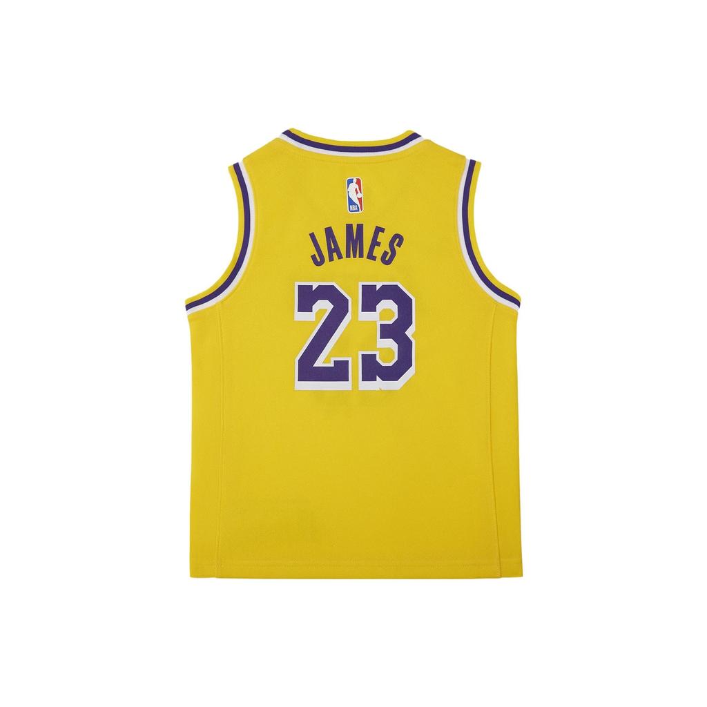 Nike Tank Top LeBron James Icon Edition 2023/24 Season, Los Angeles Lakers Amarillo Yellow Children Aged 3 7 Years Old HF7716-728