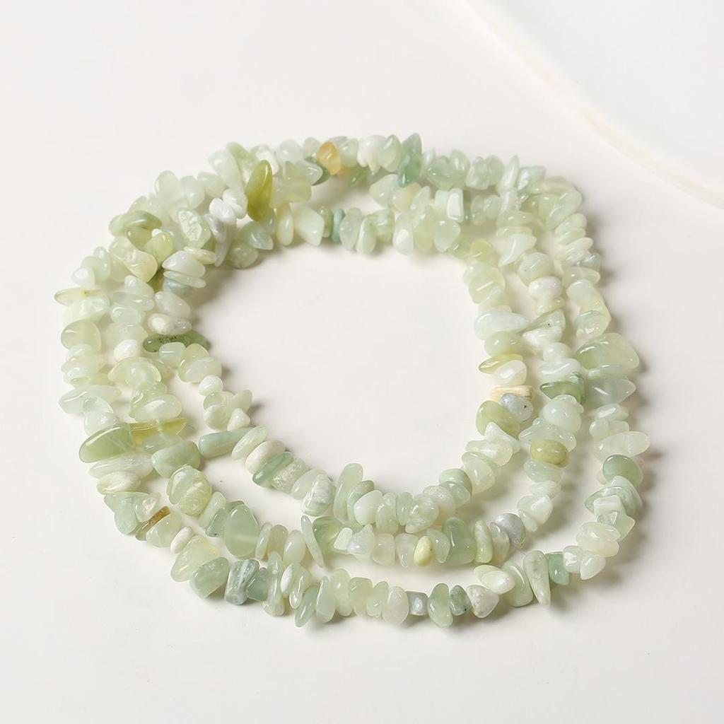 80cm Natürliche Amethyst Splitterkette - Poliert, Unregelmäßige Streifen für DIY Schmuck & Armbänder