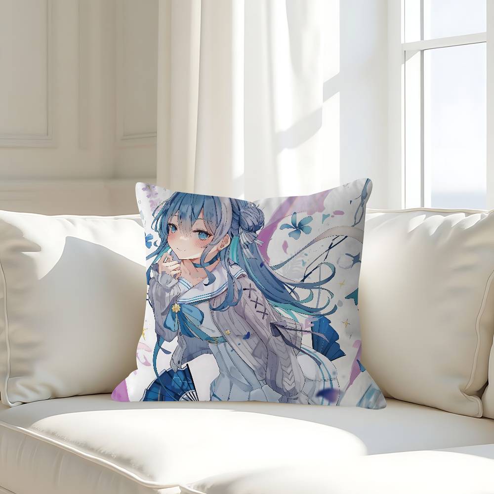 H-Hoshimachi S-Suise Kissenbezug Abnehmbar Waschbar Kissenbezug – Ganzjährig Weiches Leinen