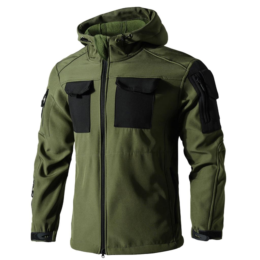Men's Winter Camouflage Jackets Men's Fashion Trend Jackets Breathable Windproof Jackets Outdoor Sports Jackets