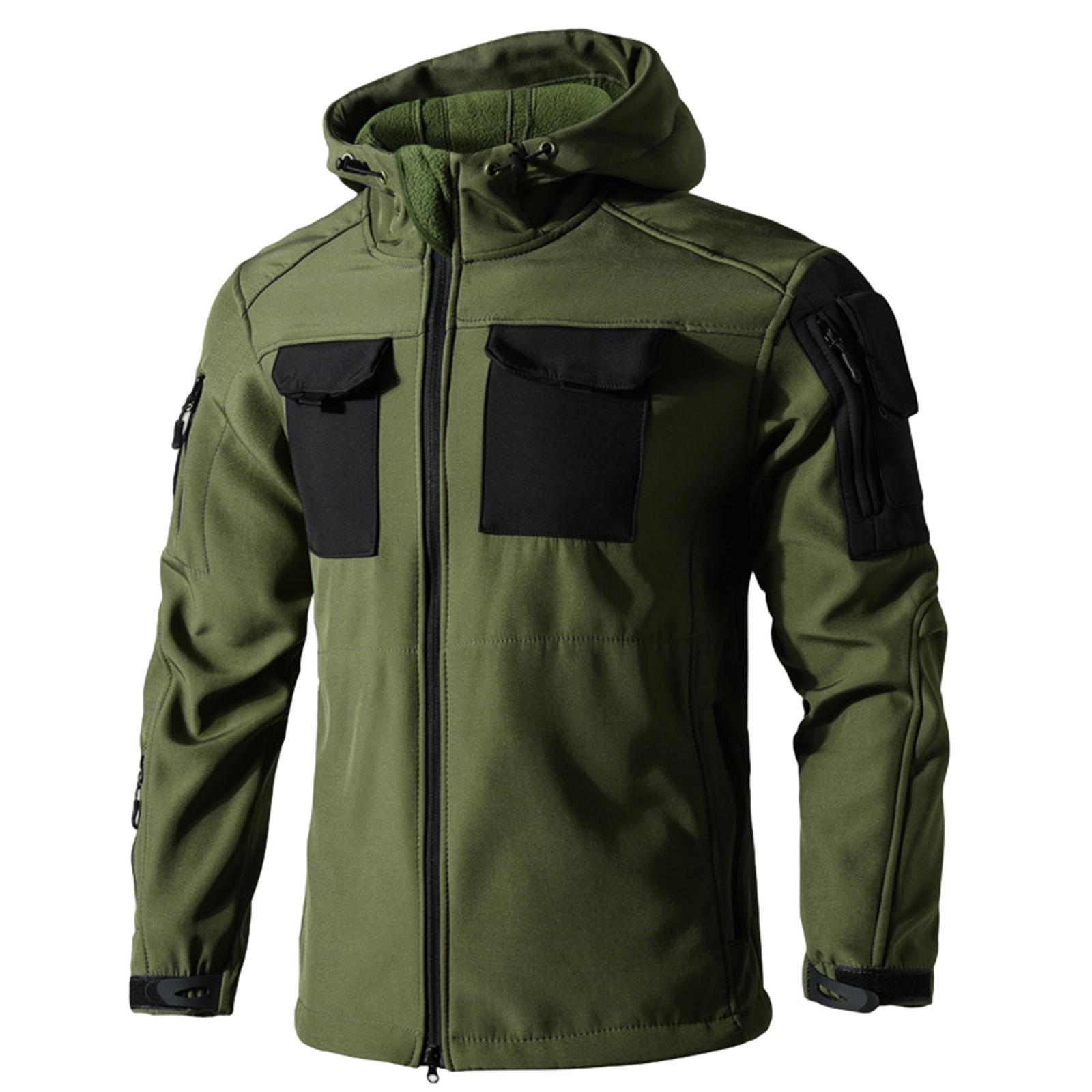 

Men s Winter Camouflage Jackets Men s Fashion Trend Jackets Breathable Windproof Jackets Outdoor Sports Jackets L армія зелений колір