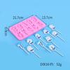 Fun Celebration Number Lollipop and Candle Making Kit High-Quality Silicone Molds