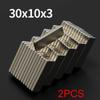 30x10x3mm Starker Neodym-Magnet N35 NdFeB Permanentmagnet Block Superstarke Kühlschrankmagnete DIY