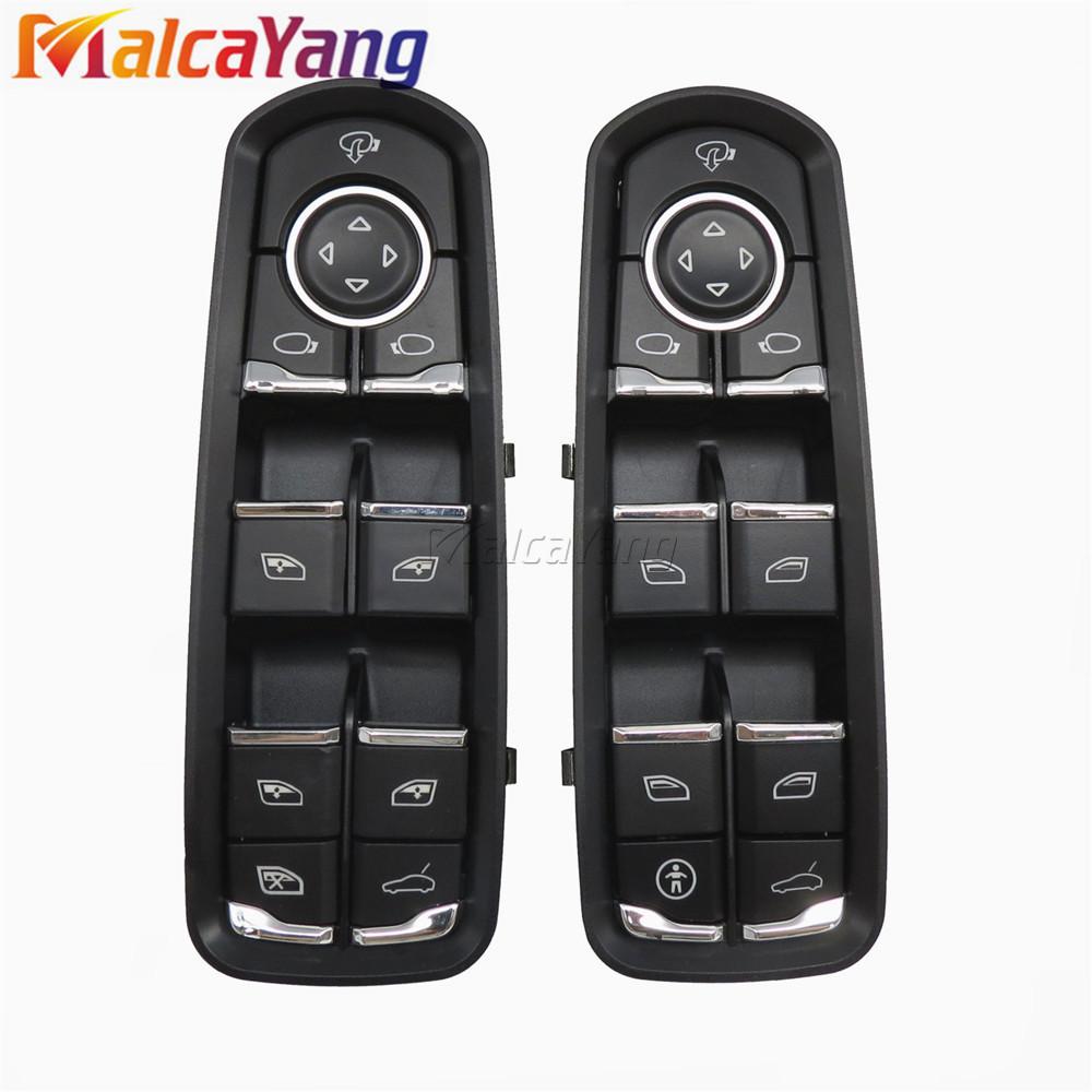 7PP959858MDML Power Window Switch for Porsche Panamera Cayenne Macan Car Electric Power Closing Window Panel Switch