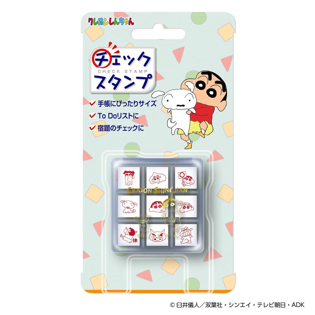 Beverly Crayon Stamp Check Stamp Shin-chan CK9-060