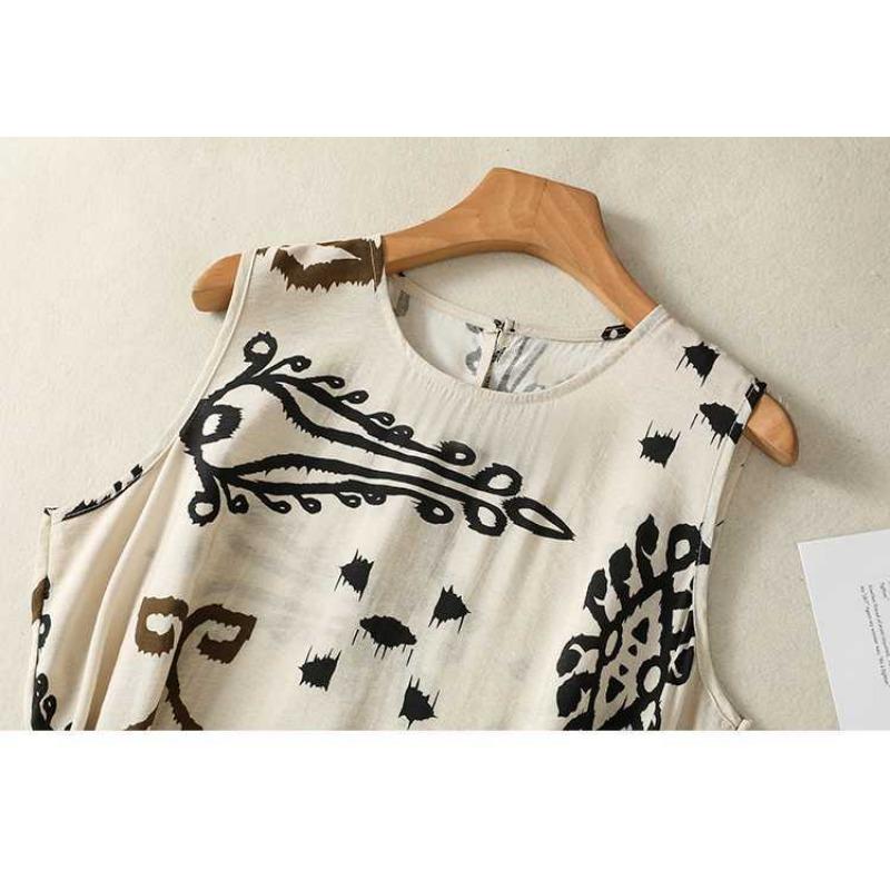 Women's Solid Cotton Dress