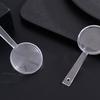 5Pcs Magnifier 40mm Acrylic Magnifying Glass Teaching Accessories Children Portable Plastic High-definition Magnifying Glass