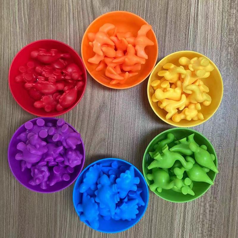 DIY Matching Game Animal Cognition Color Sort Fine Motor Training Montessori Sensory Early Education Puzzle Toys For Children