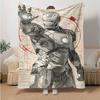 1pc Iron Man Suit Marvel Soft Throw Blanket Flannel All Season Light Weight Living Room/Bedroom Warm Blanket. M731033