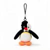 Portachiavi Peluche Pinguino Originale Bambola Ornamento per Zaini