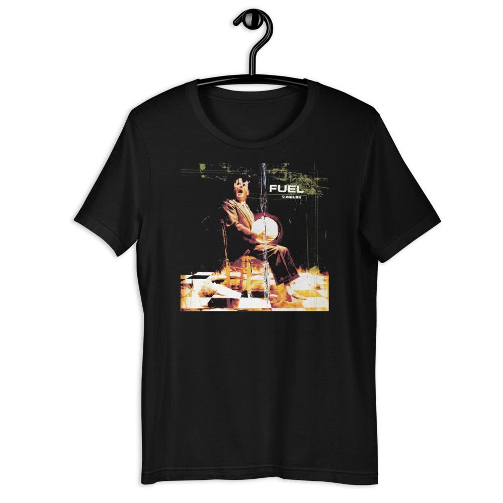 FUEL Sunburn Album 90s Rock Tee Short-Sleeve Unisex T-Shirt 2XL