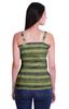 Moomaya Casual Shoulder Strap Flared Hem Cotton Slub Printed Women Summer
