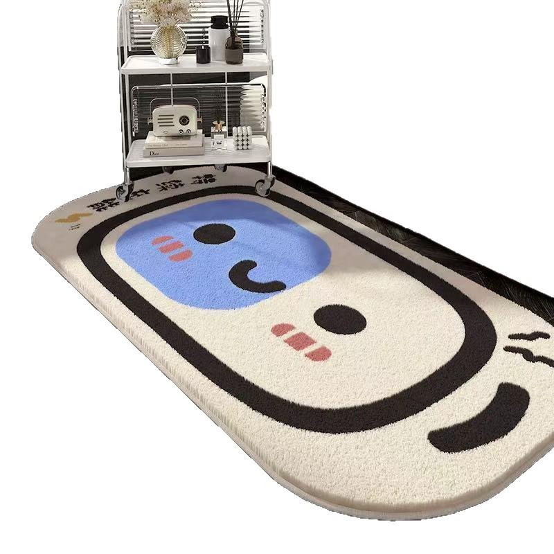 Creative Dirt-Resistant Non-Slip Rug for Bedroom & Living Room