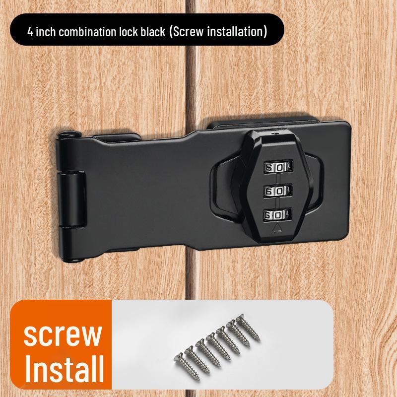 Digital No-Drill Anti-Theft Password Lock for Cabinets and Wardrobes
