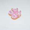 20cm Cotton Doll Bow Princess Shoes - Star Pattern Leather Dress-up Accessories