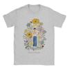 Kurzarm Kleidung Sommer Herren Reine Baumwolle Vintage T-Shirt O-Ausschnitt T-Shirt Harrys Stil Frucht Mann Mit Blumen T-Shirt