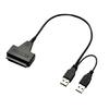 External SATAIII To USB 2.0 Cable for Notebook HDD/SSDs Upgrades, Supports Hot Swapping, No Driver Need
