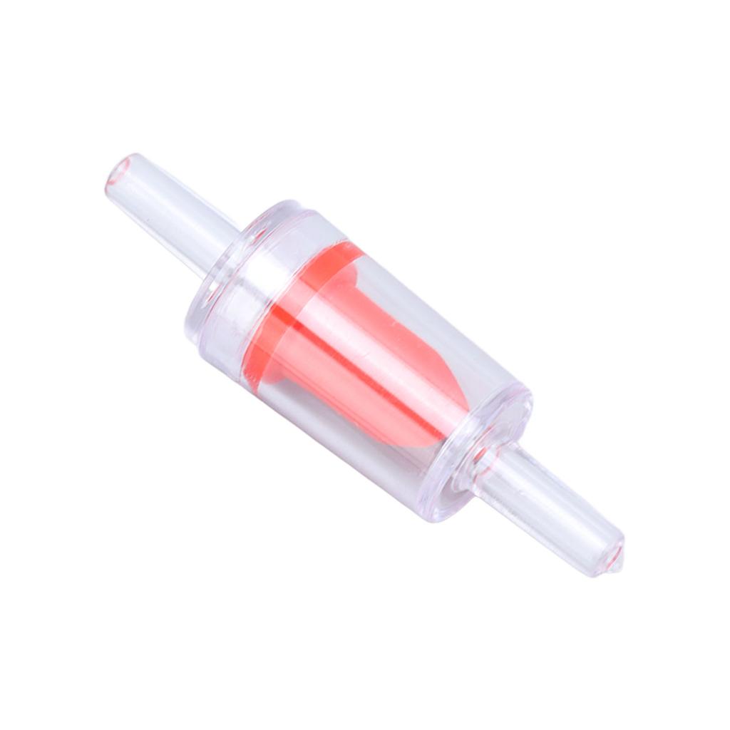 10 Pcs Check Valve 4mm PP Pump Aquarium 1 Way Water Stop Check Valve for Fish