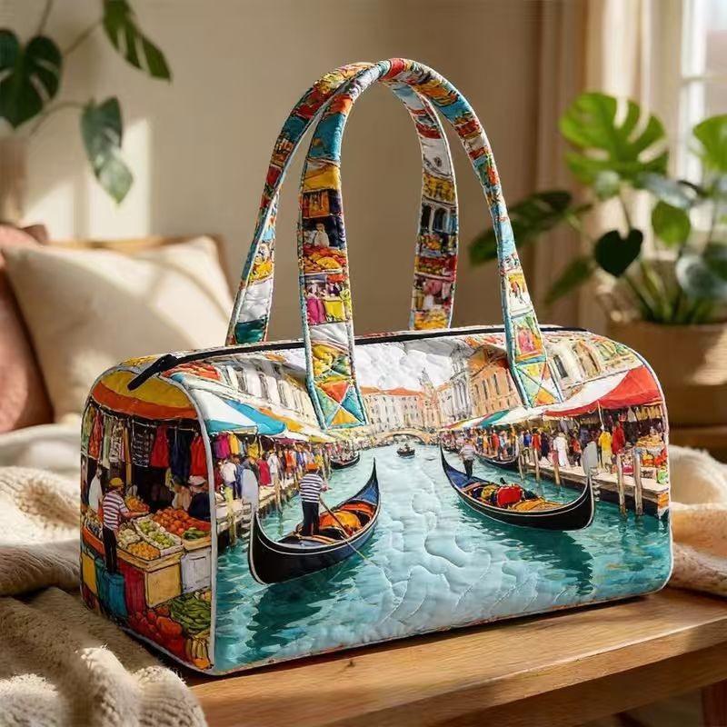 Y2 Best-Selling 3D Fashion Print Travel Handheld Bag