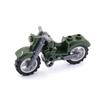 Military Weapon Motorcycle Many Colors Toys For Children Accessories War II Transportation Facility Militaries Compatible Blocks