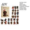 Christmas Tree Hanging Decoration 2026 Dachshund Advent Calendar with 24 Unique 2D Acrylic Ornaments, Festive Novelty Dog Gifts Countdown Box