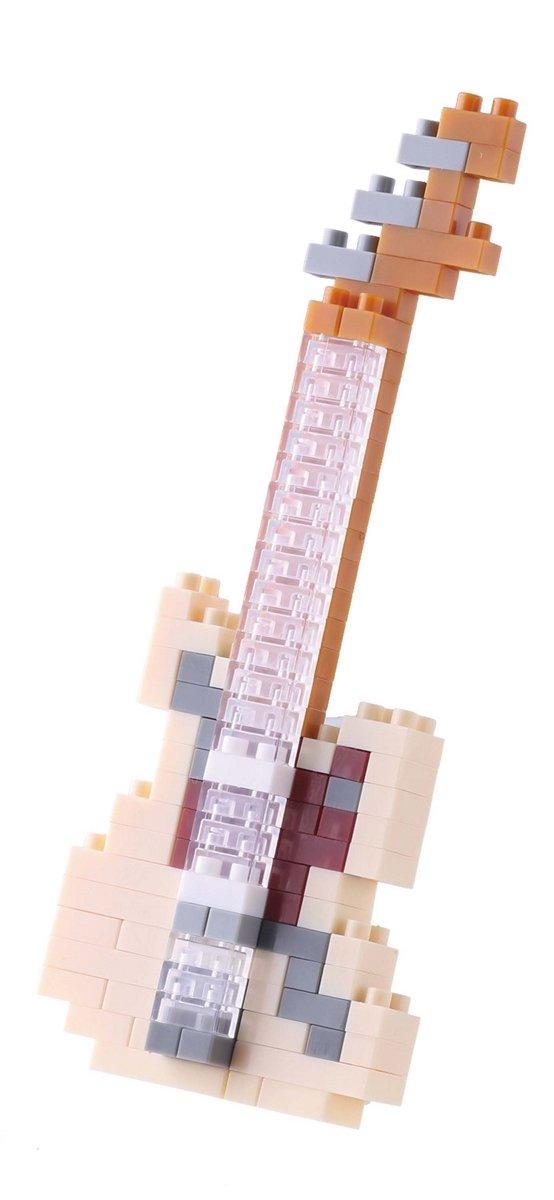 

Nanoblock Electric Guitar Ivory NBC147
