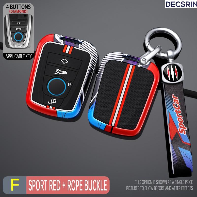 Car Smart Remote Key Case Cover Protective Shell Fob for BMW I3 I8 Series CAR Interior Key Bag Keychian Styling Accessories
