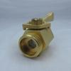 Portable Sturdy Brass 3/4Inch Hose Shutoff Valves Convenient for Outdoor Faucets and Sprinkler Systems Daily Use