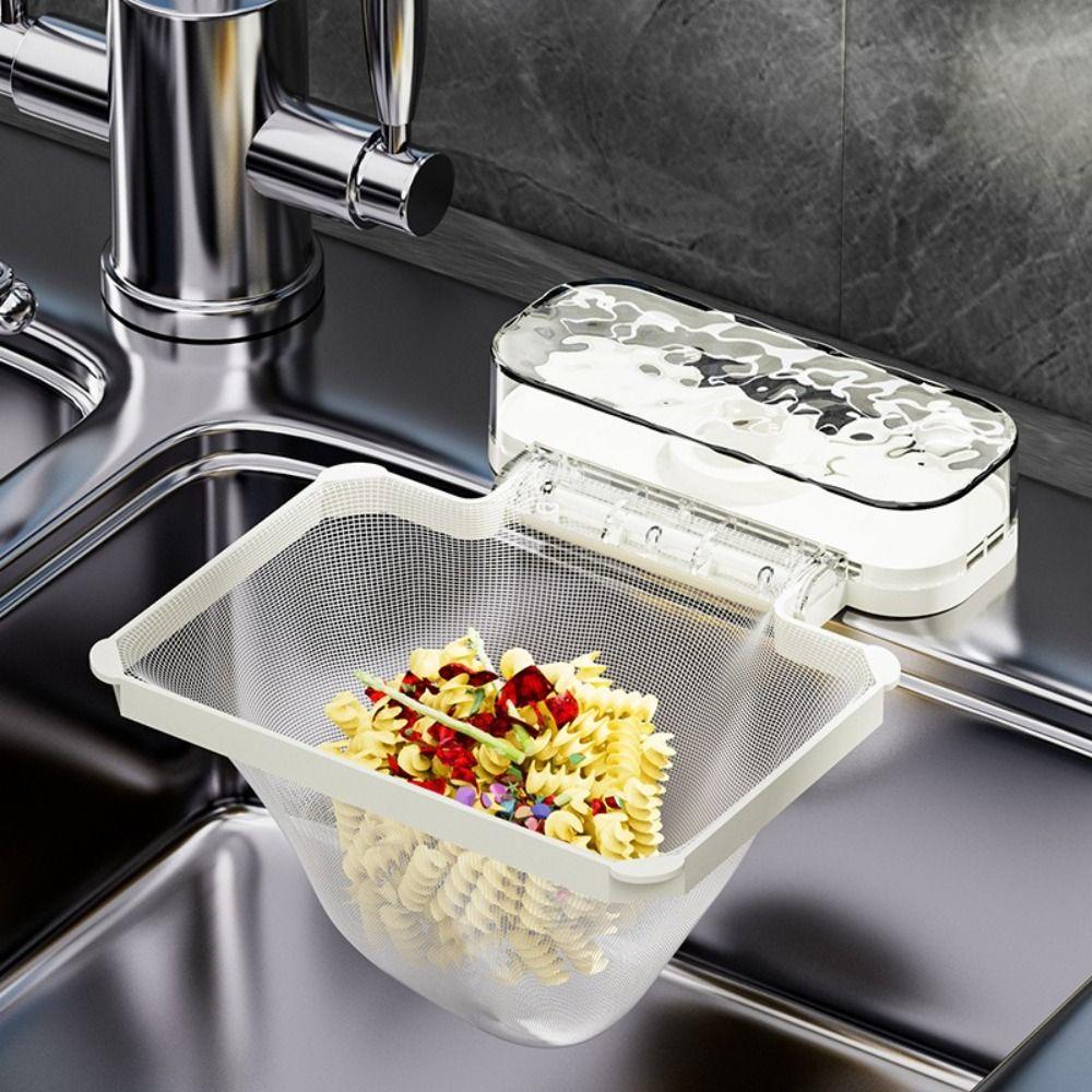 

Multi-function Kitchen Filter Rack Reusable Drainer Basket Holder Restaurant прозрачный черный
