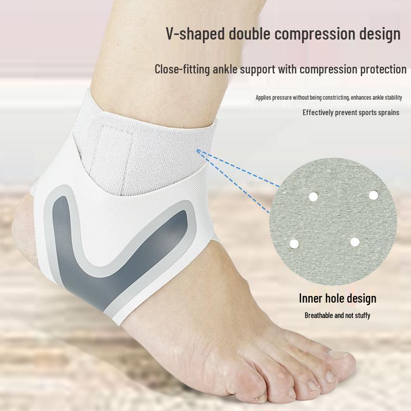 Hot Selling Breathable Compression Ankle Support for Running, Yoga, Basketball