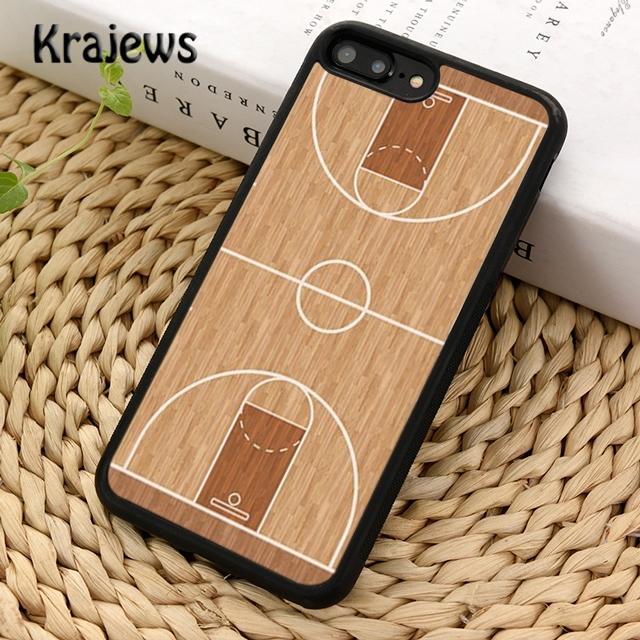 Krajews Basketball Court Diagram Phone Case Cover For iPhone 14 5 6s 7 8 plus X XR XS 11 12 13 pro max Samsung S21 S22ultra Plus