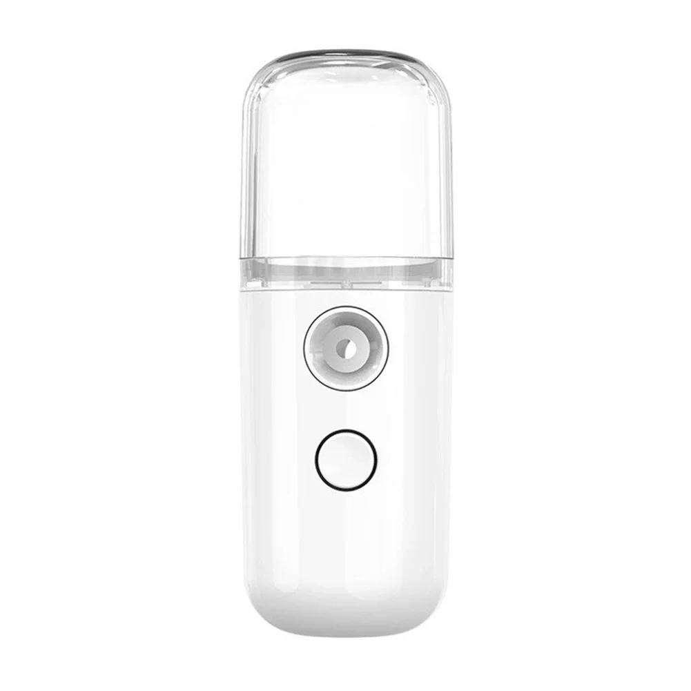 Car Air Humidifier 30ml Mini Nano Facial Sprayer USB Nebulizer Purifier Aromatherapy Essential Oil Diffuser Water Replenishment