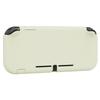 eXtremeRate Custom Cover for PlayVital Switch Protective Cover for Switch Lite with Screen Protection Film Lite, (hard) - 1 [Ivory Color]