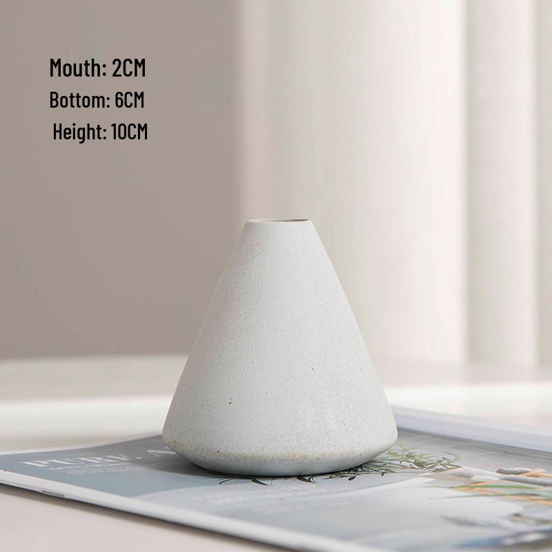 

Скандинавская керамическая ваза для сухоцветов - Идеально для декора гостиной и обеденного стола; Идеально подходит в качестве реквизита для фото и литературных украшений.