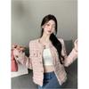 Xiaoxiang Coat Women's Spring and Autumn New French Design Sense Temperament Wear Long Sleeves Chic Short Top Women