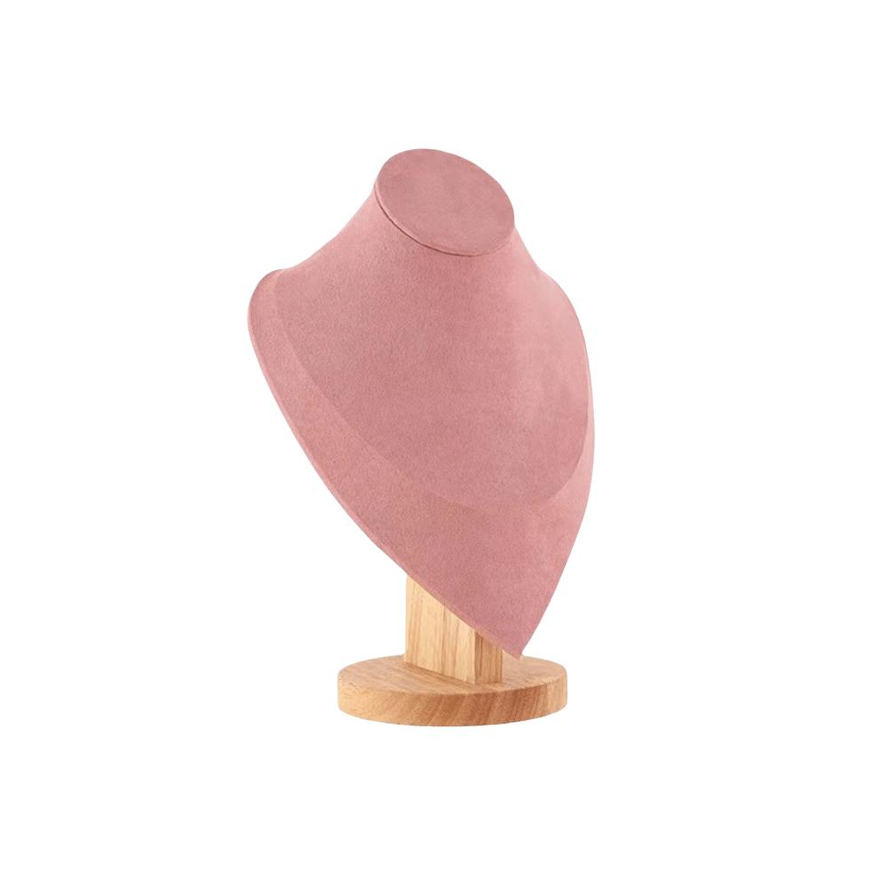 Elegant Necklace Display Stand Portable Mannequin Stand Jewelry Bust Display Holder Trade Show