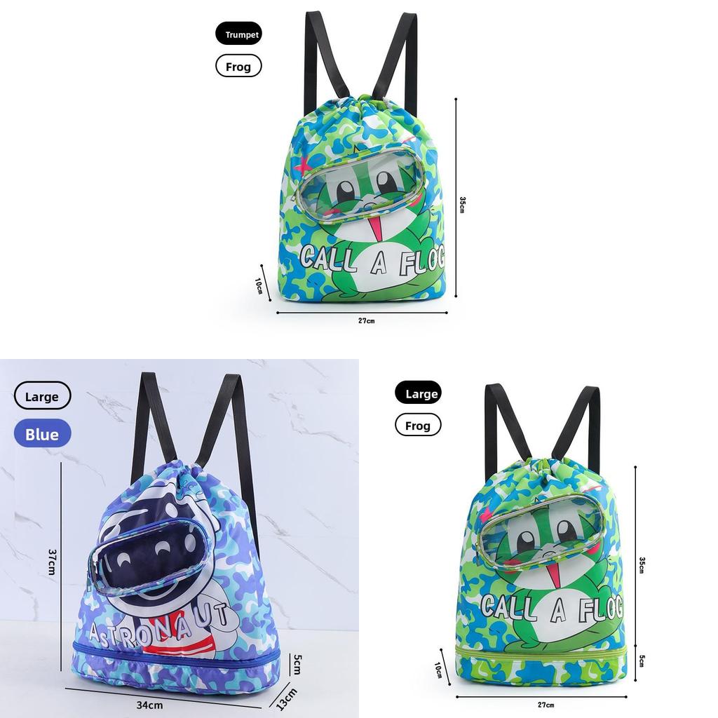 Kids Travel Swim Bag With Waterproof Material And Multifunctional Compartments For Onthego