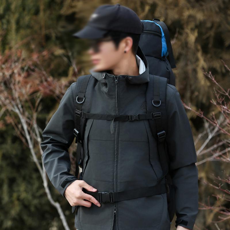 Multifunkční velkokapacitní outdoorový horolezecký batoh Sportovní cestovní voděodolný a oděru odolný batoh Unisex ležérní cestovní taška