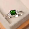 Trendy Flower Shape Rose Gold Color Two Piece Set Inlay Stone Rings For Women Fashion Rings Accessories Custom Jewelry