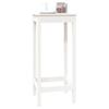 Table de bar - VIDAXL - 50x50x110 cm - Bois massif de pin - Blanc - Montage facile