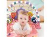 Educational play mat piano with rattle sound and teethers FOR babies