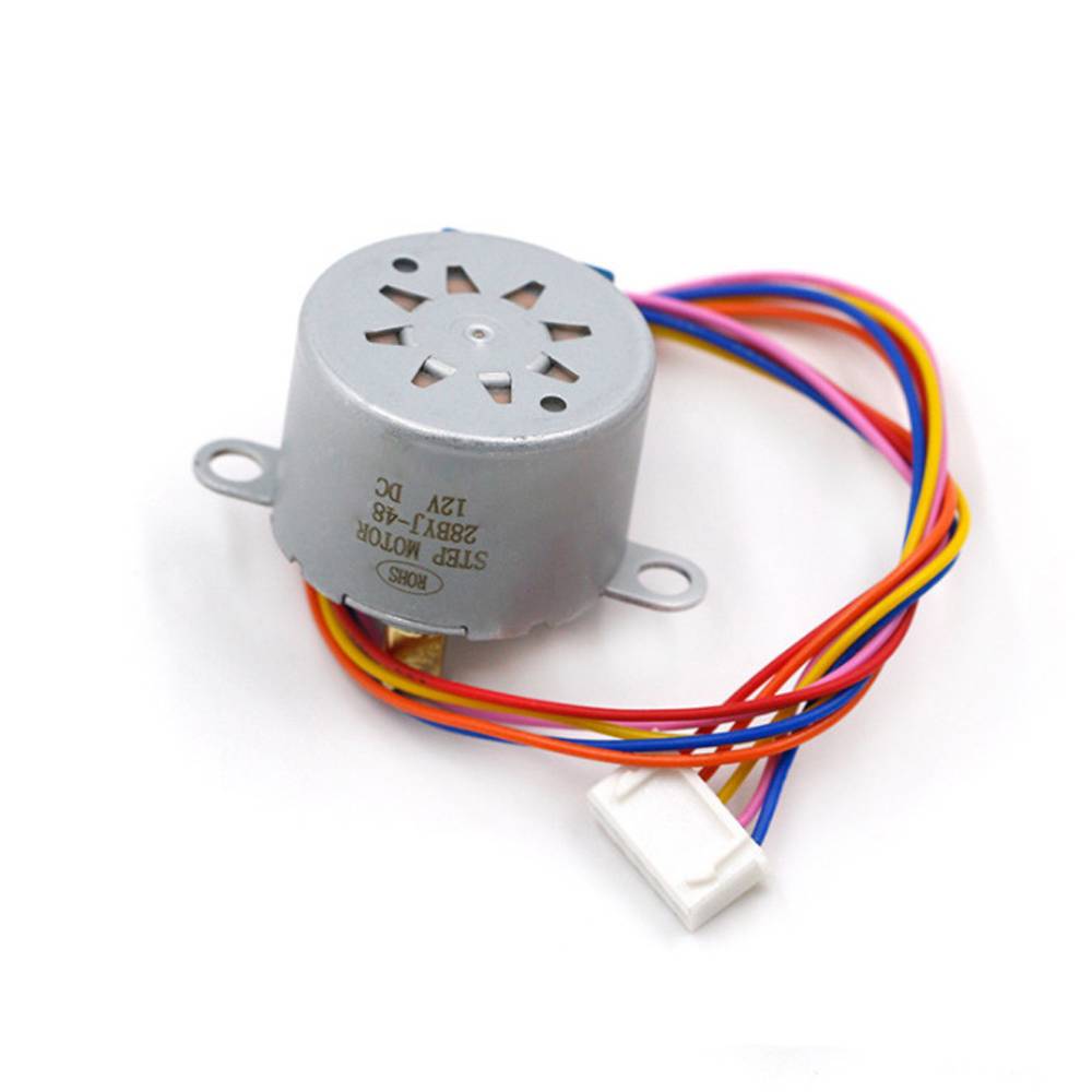 

1/2pcs DC 12V 28BYJ-48 Stepper Motor , 25cm Lead, 4 Phase for Arduino DIY 12V -1PCS