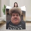 Drachenlord Rainer Winkler The Superstar Blanket Quality Super Warm Throw Blanket Winter Picnic Home Decor Novelty Bedspread